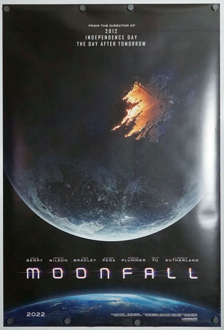 Moonfall (2022) original theatrical movie poster - Advance