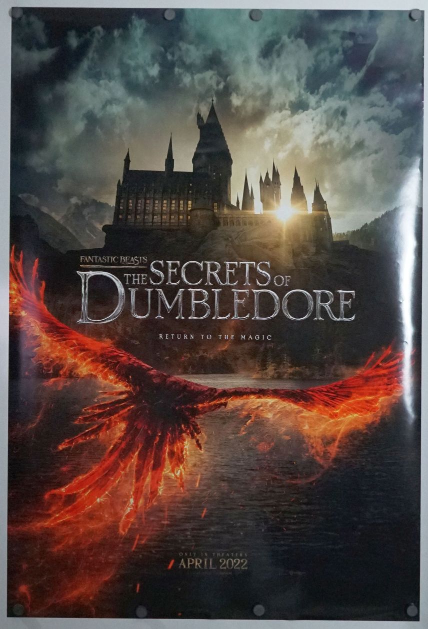 Fantastic Beasts and Where to Find Them 3 (2022) original theatrical movie poster - Advance