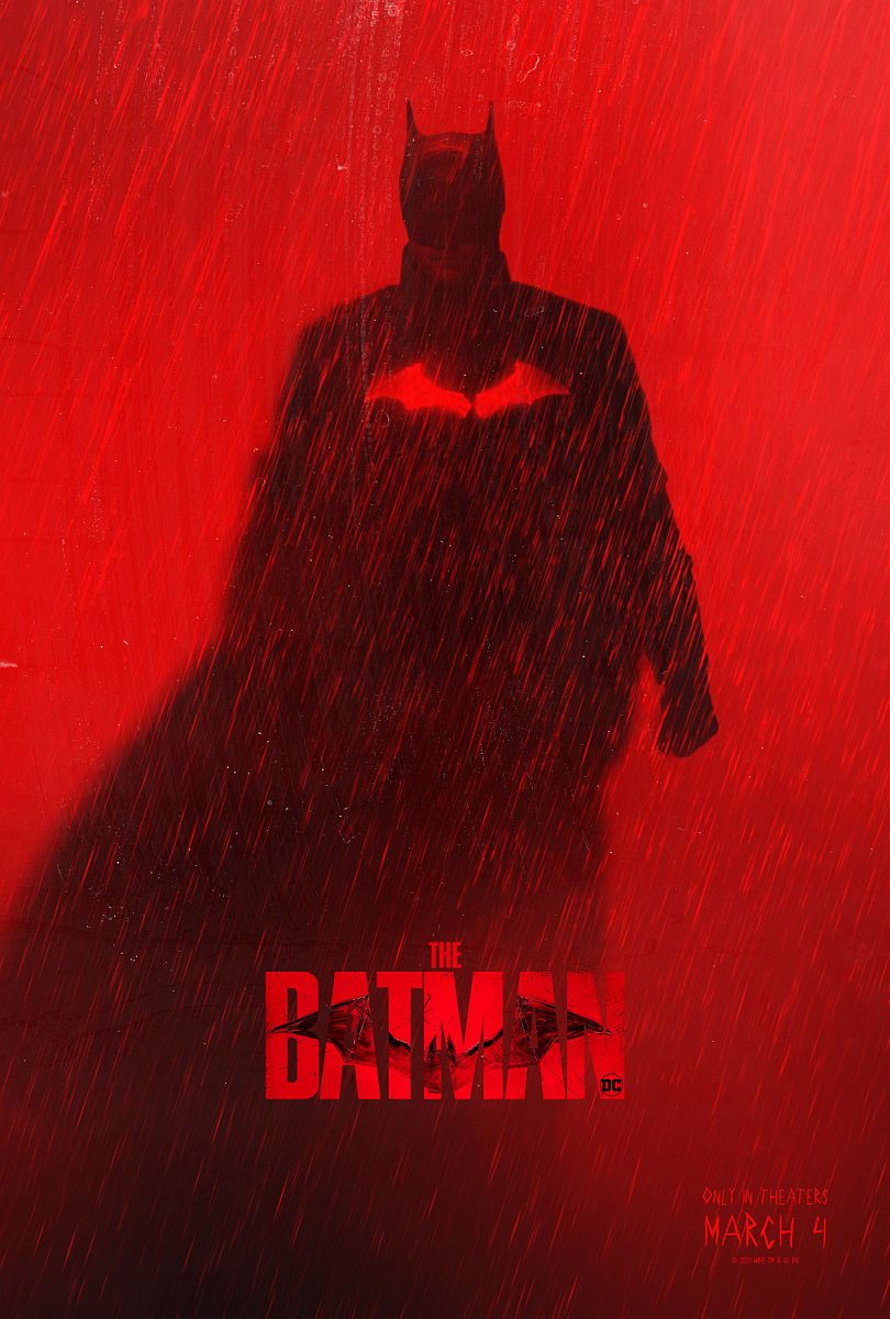 The Batman (2022) original theatrical movie poster - Advance Style A