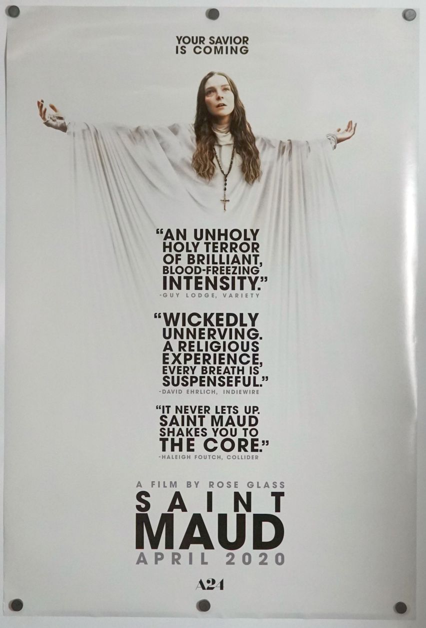 Saint Maud (2019) original theatrical movie poster - Advance
