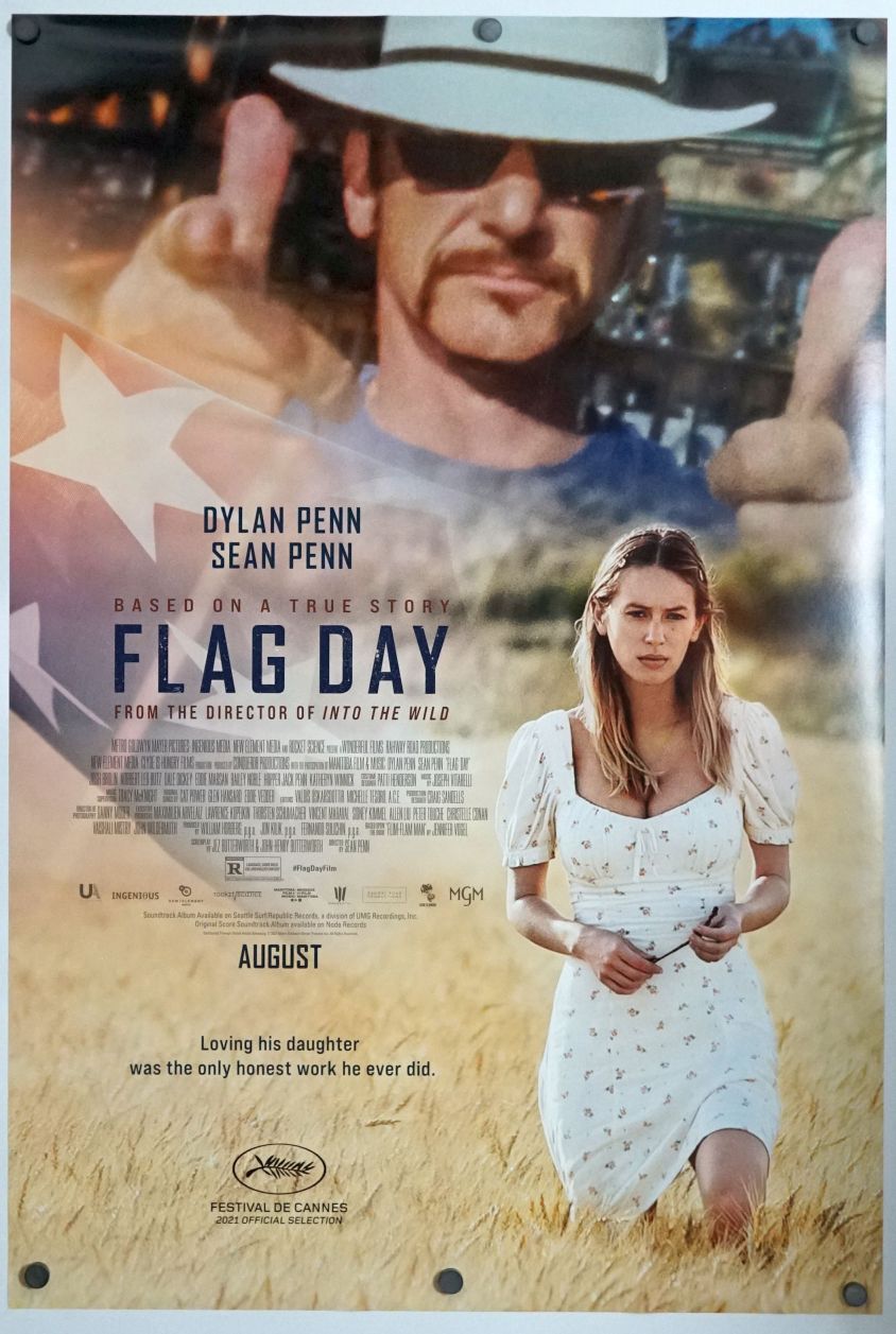 Flag Day (2021) original theatrical movie poster - Final