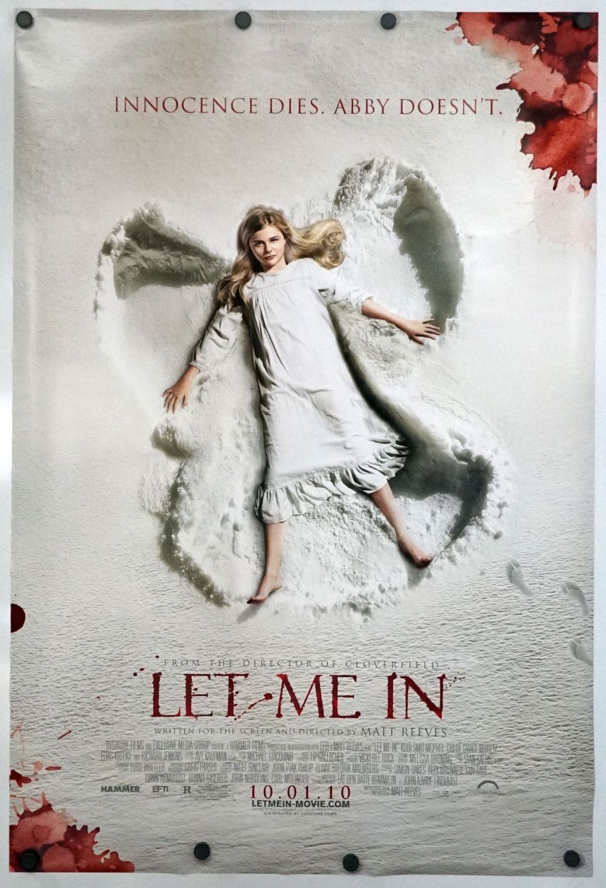Let Me In (2010) original theatrical movie poster - Style B