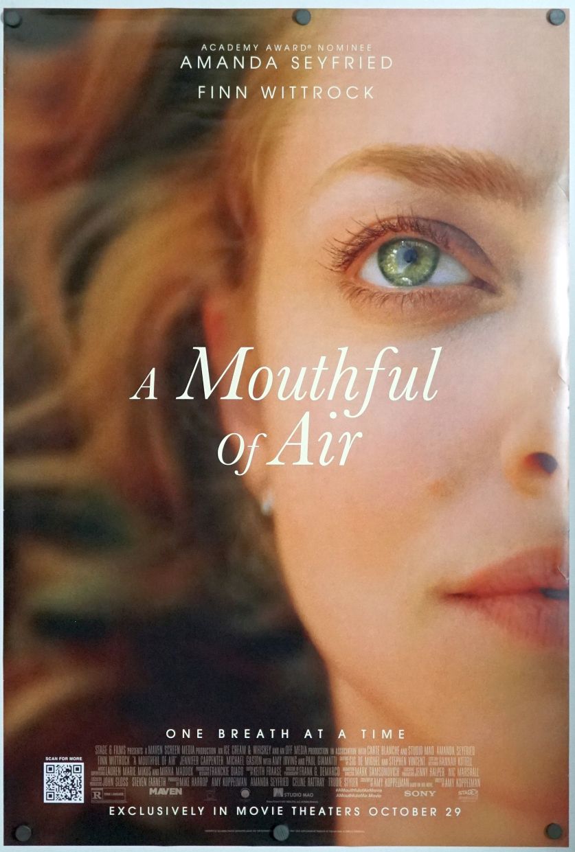 A Mouthful of Air (2021) original theatrical movie poster - Final