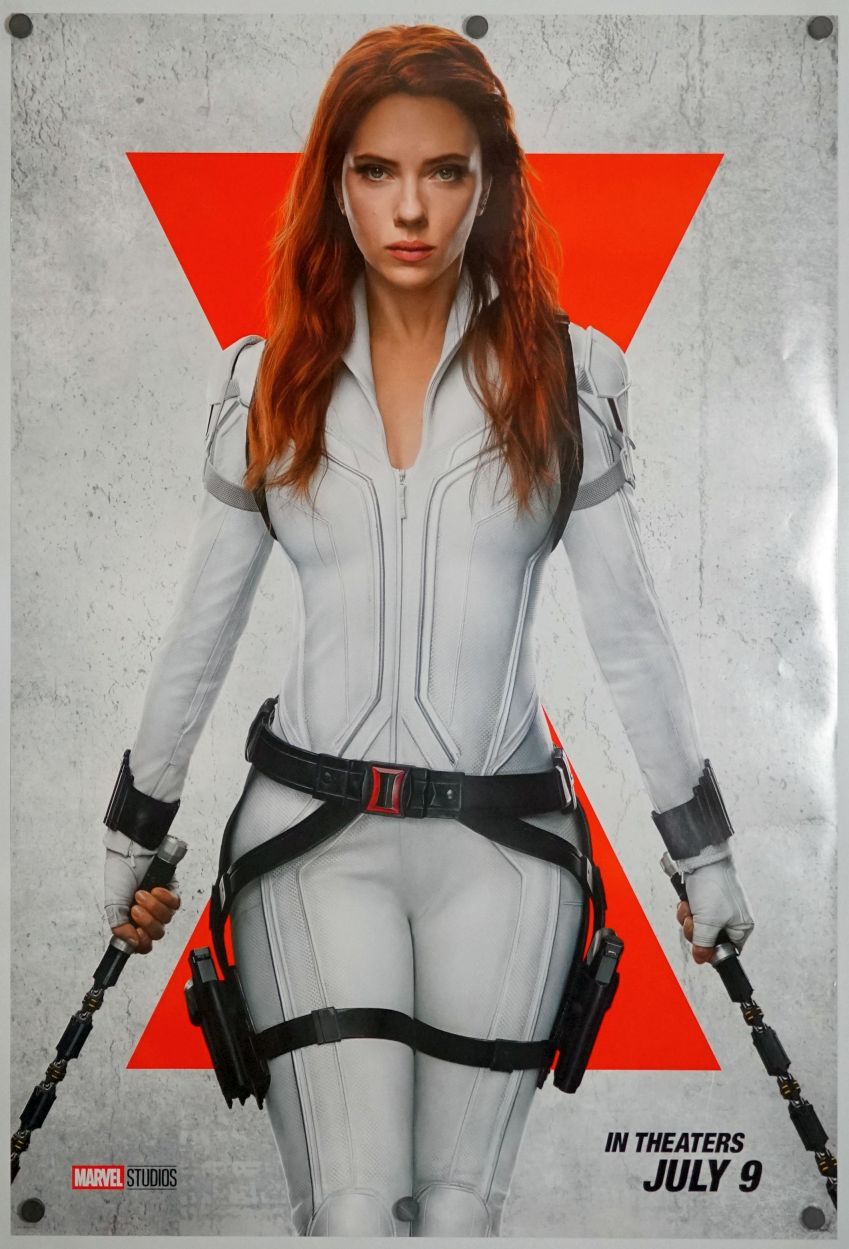 Black Widow (2021) original theatrical movie poster - Advance Style C