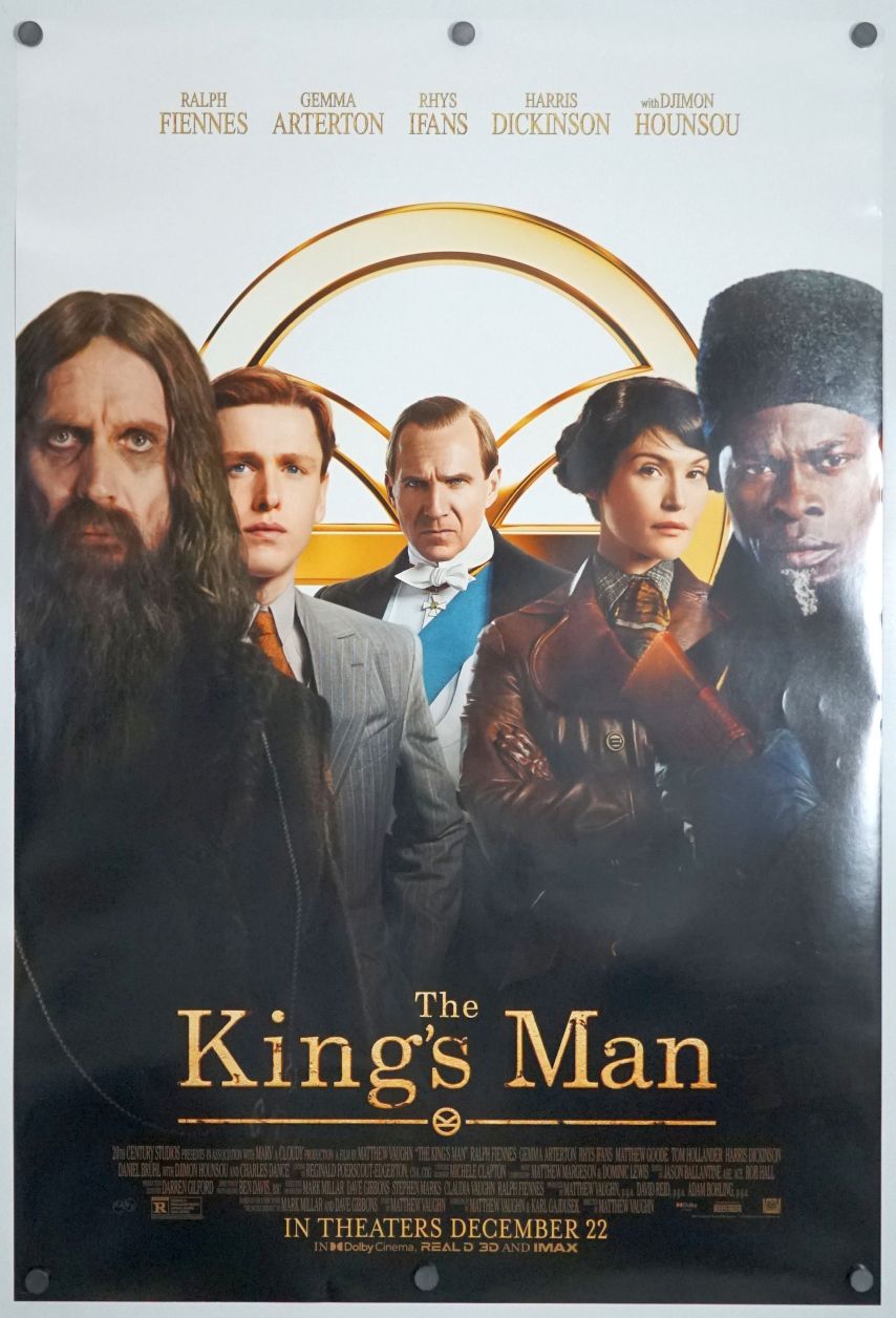 The King's Man (2021) original theatrical movie poster - Final