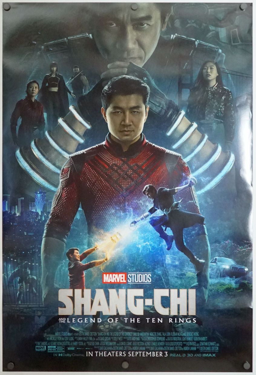 Shang-Chi and the Legend of the Ten Rings (2021) original theatrical movie poster - Final