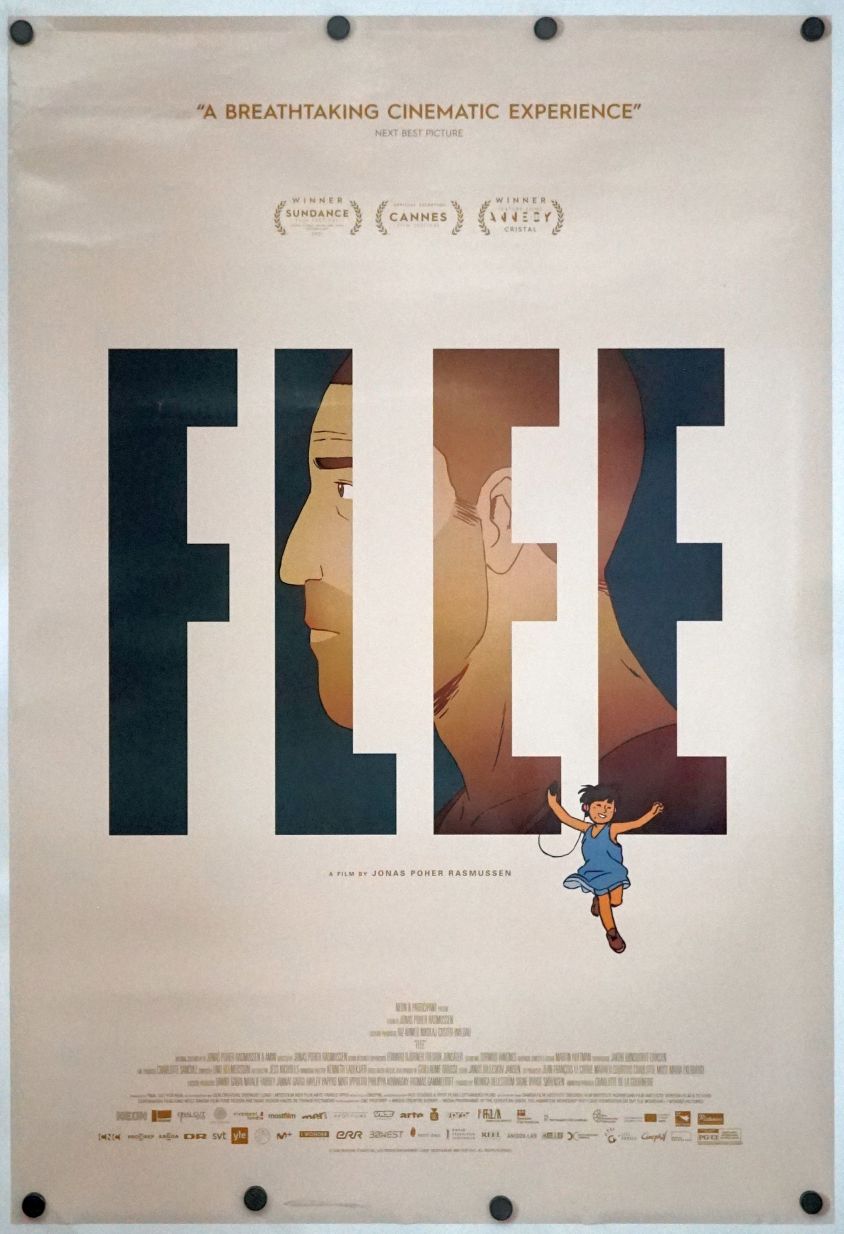 Flee (2021) original theatrical movie poster - Final
