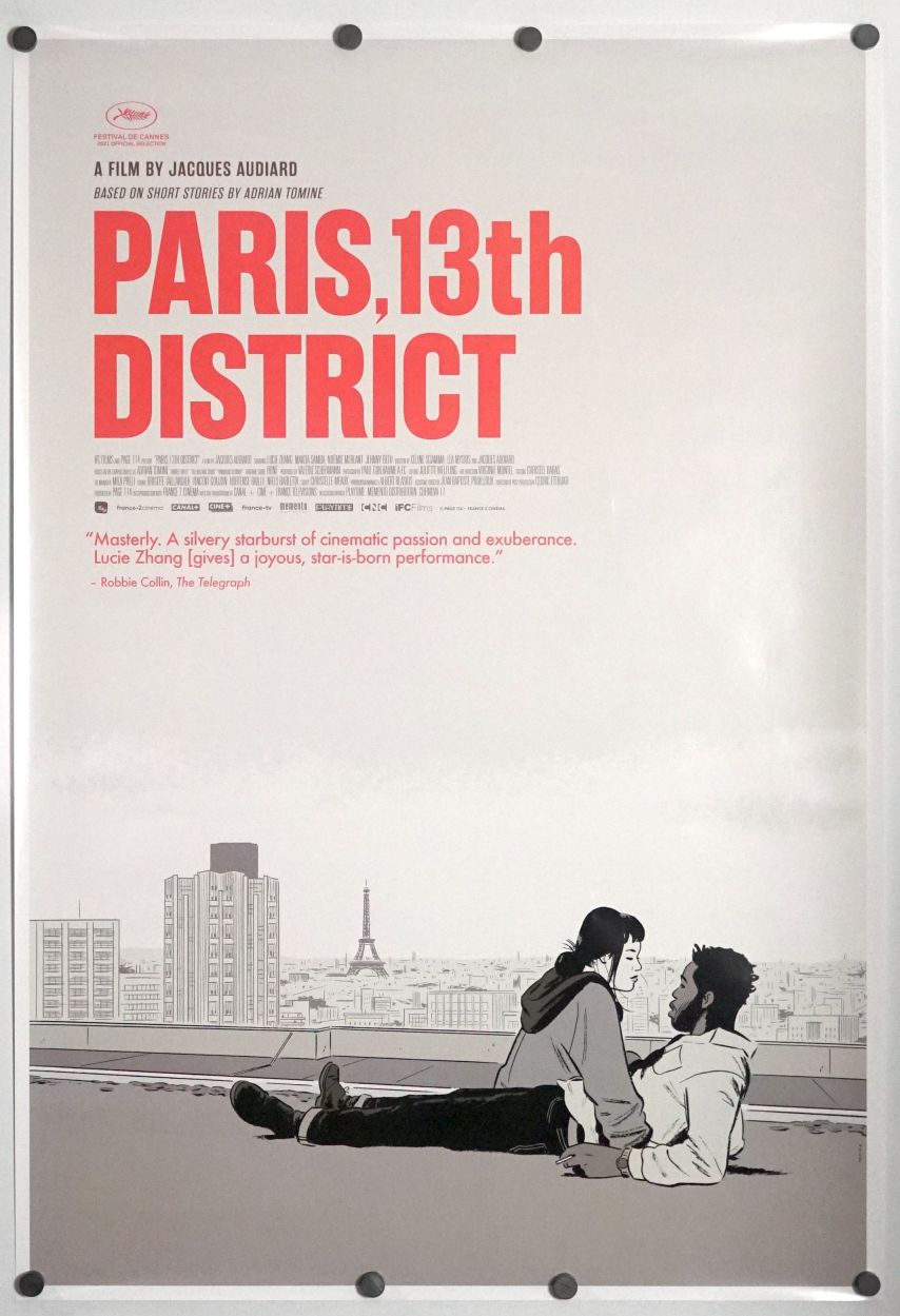 Paris, 13th District (2022) original theatrical movie poster - Final