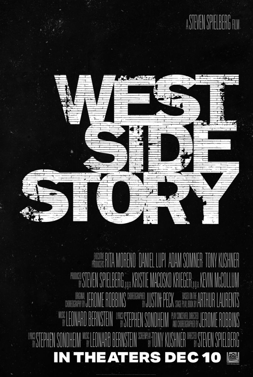 West Side Story (2021) original theatrical movie poster - Advance