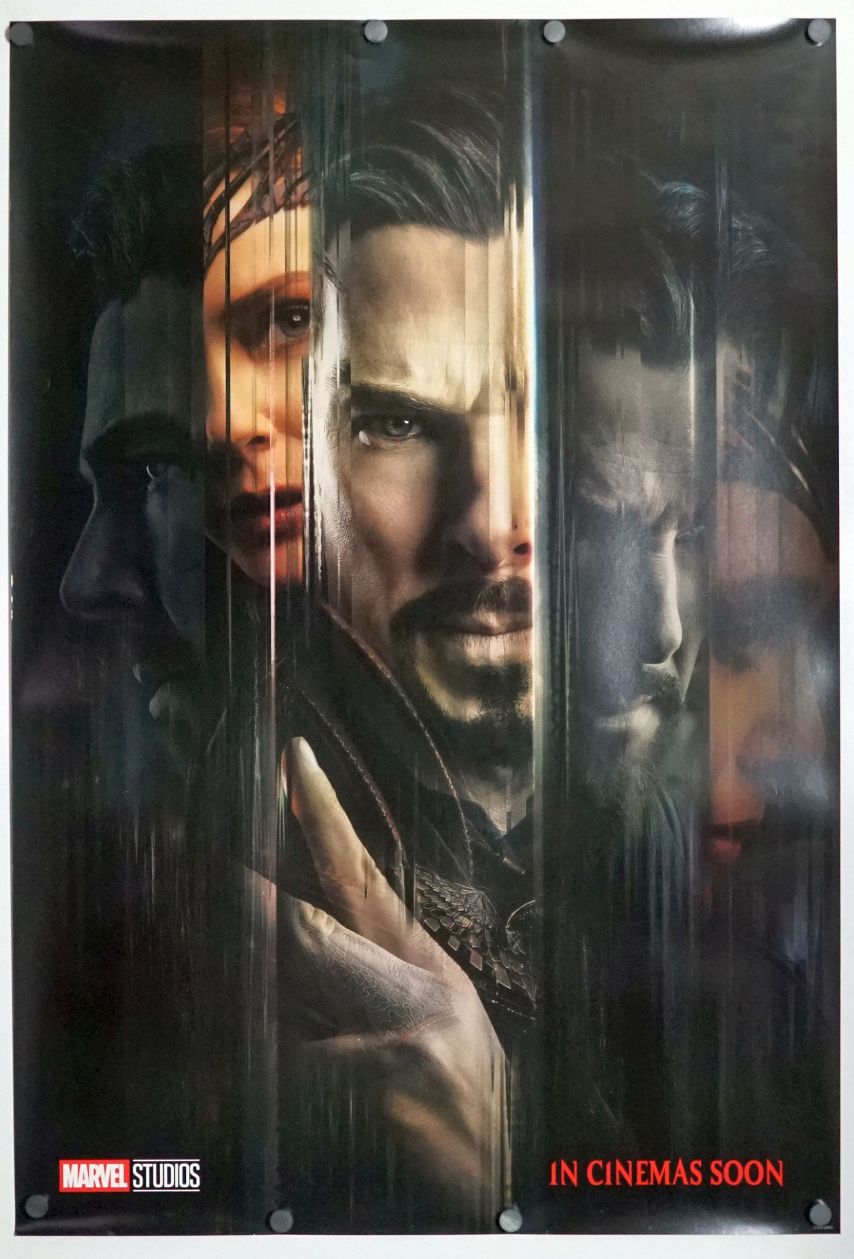 Doctor Strange in the Multiverse of Madness (2022) original theatrical movie poster - Teaser