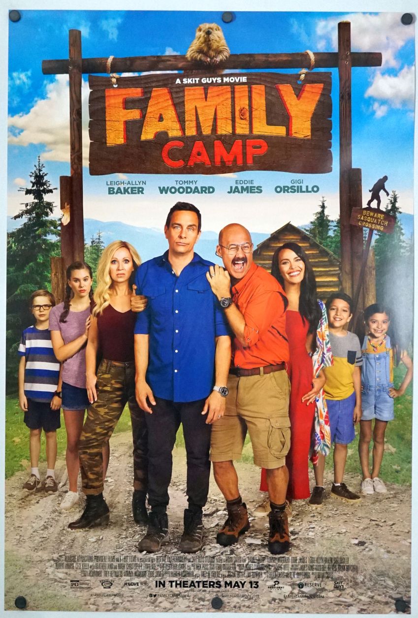 Family Camp (2022) original theatrical movie poster - Final