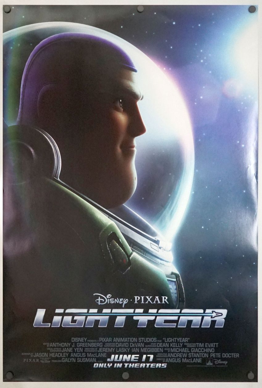 Lightyear (2022) original theatrical movie poster - Final