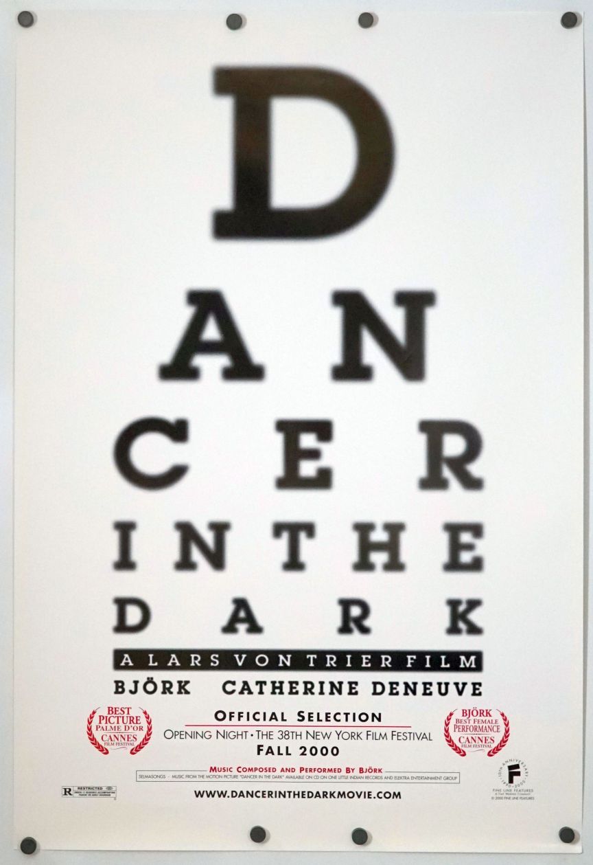 Dancer in the Dark (2000) original theatrical movie poster - Teaser