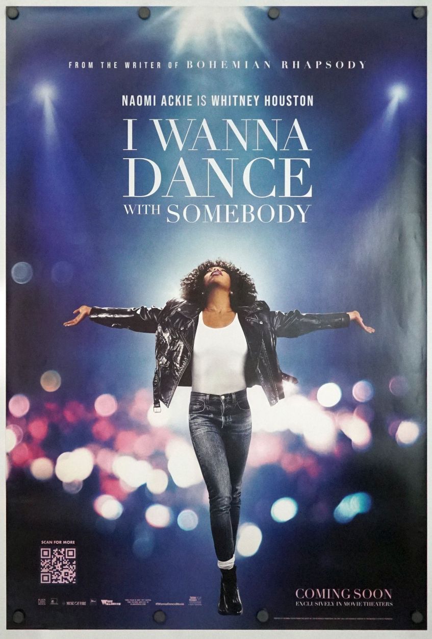 I Wanna Dance with Somebody (2022) original theatrical movie poster - Advance