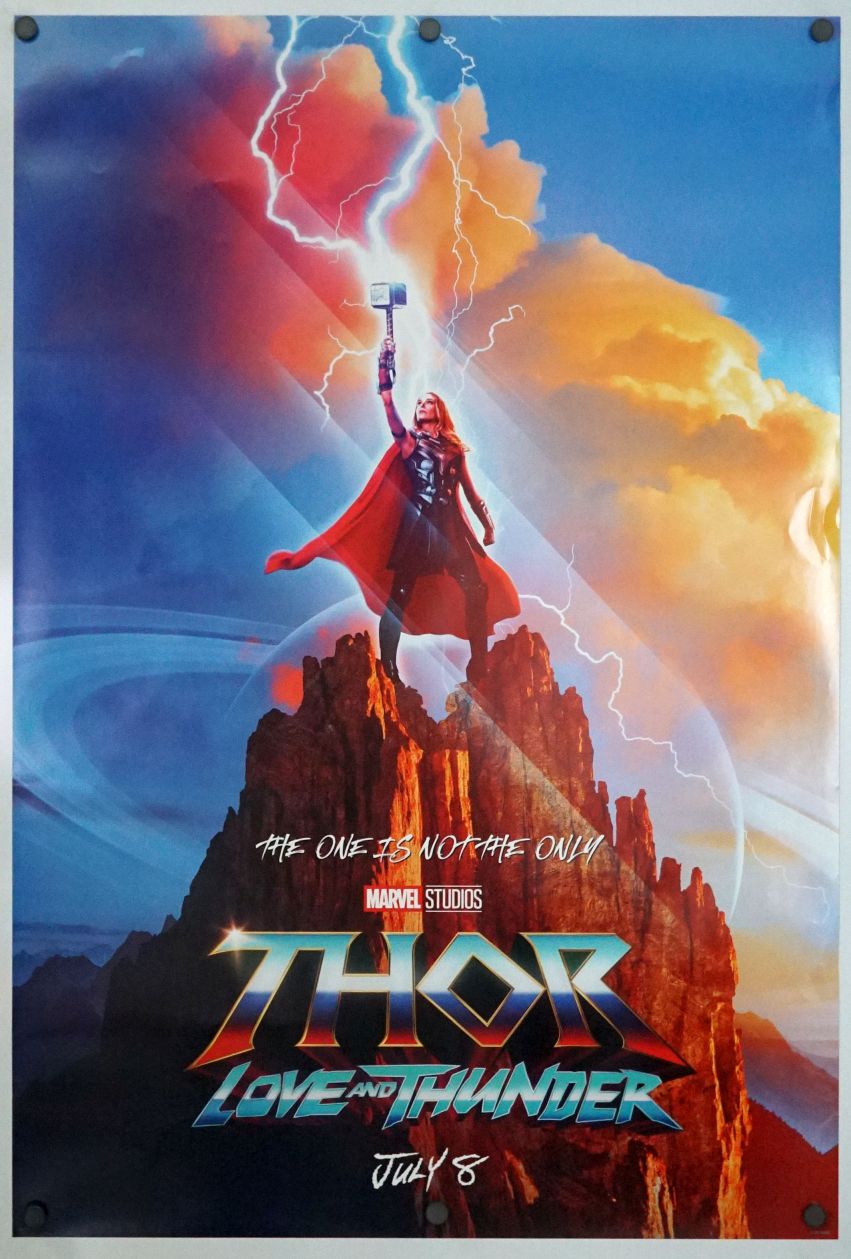 Thor: Love and Thunder (2022) original theatrical movie poster - Final
