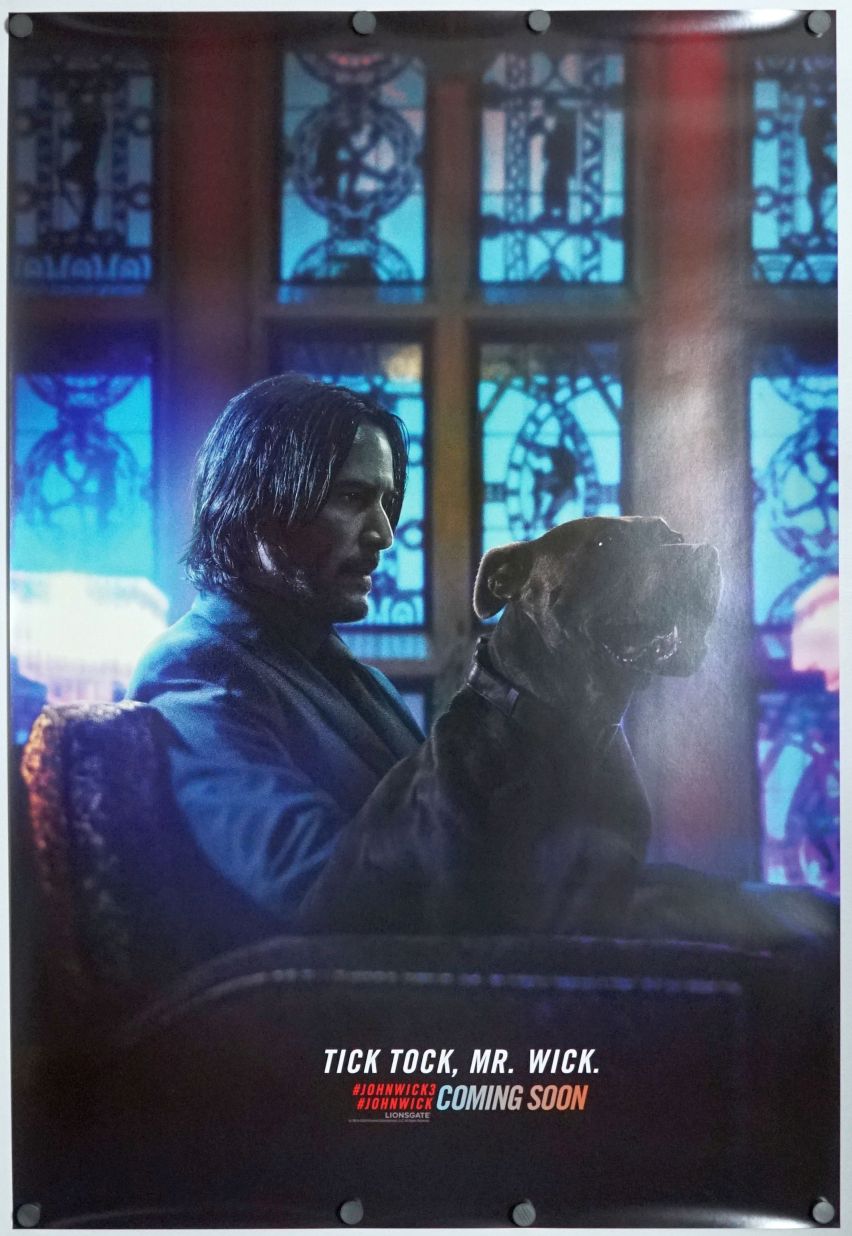 John Wick: Chapter 3 - Parabellum (2019) original theatrical movie poster - Final