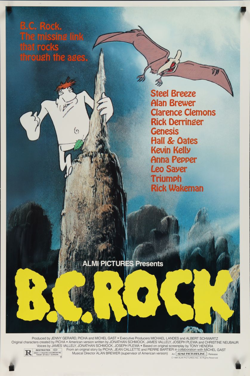 B.C. Rock (1984) original theatrical movie poster - Final
