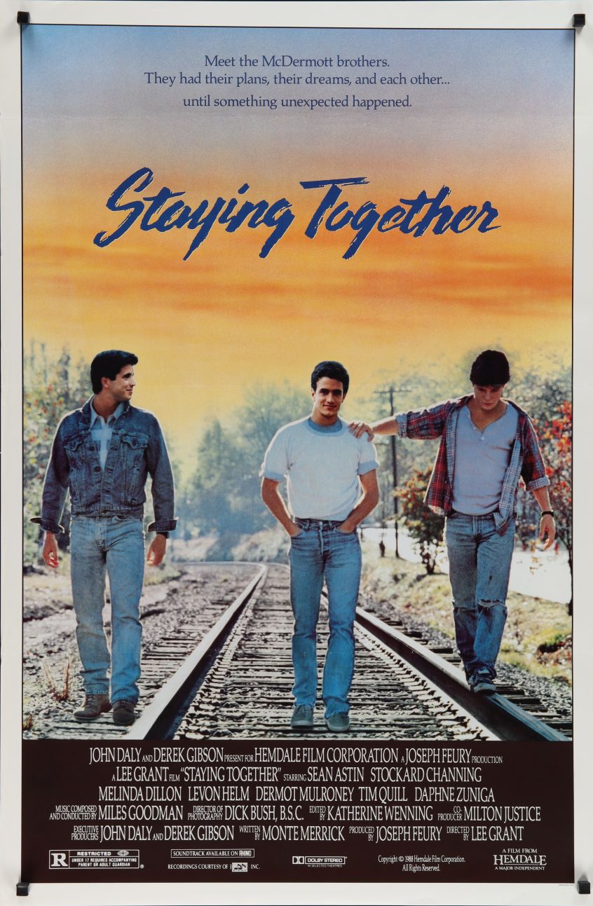 Staying Together (1989) original theatrical movie poster - Final