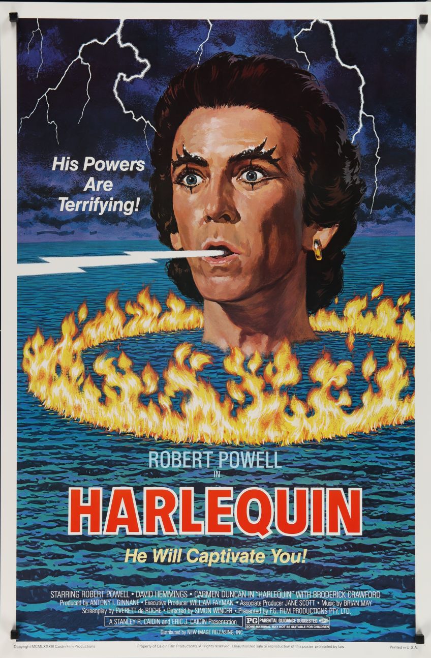 Harlequin (1984) original theatrical movie poster - Final
