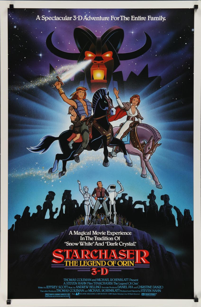 Starchaser: The Legend of Orin (1985) original theatrical movie poster - Final