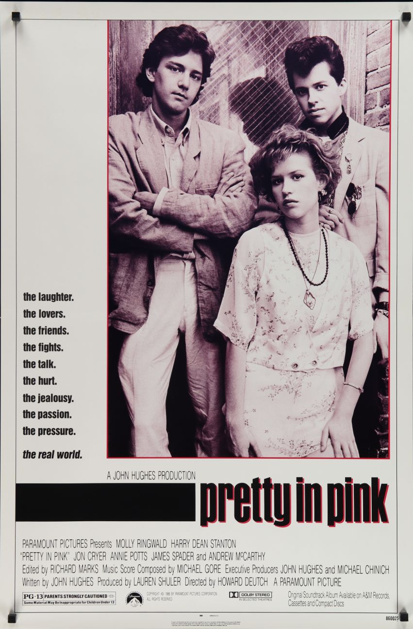 Pretty in Pink (1986) original theatrical movie poster - Final