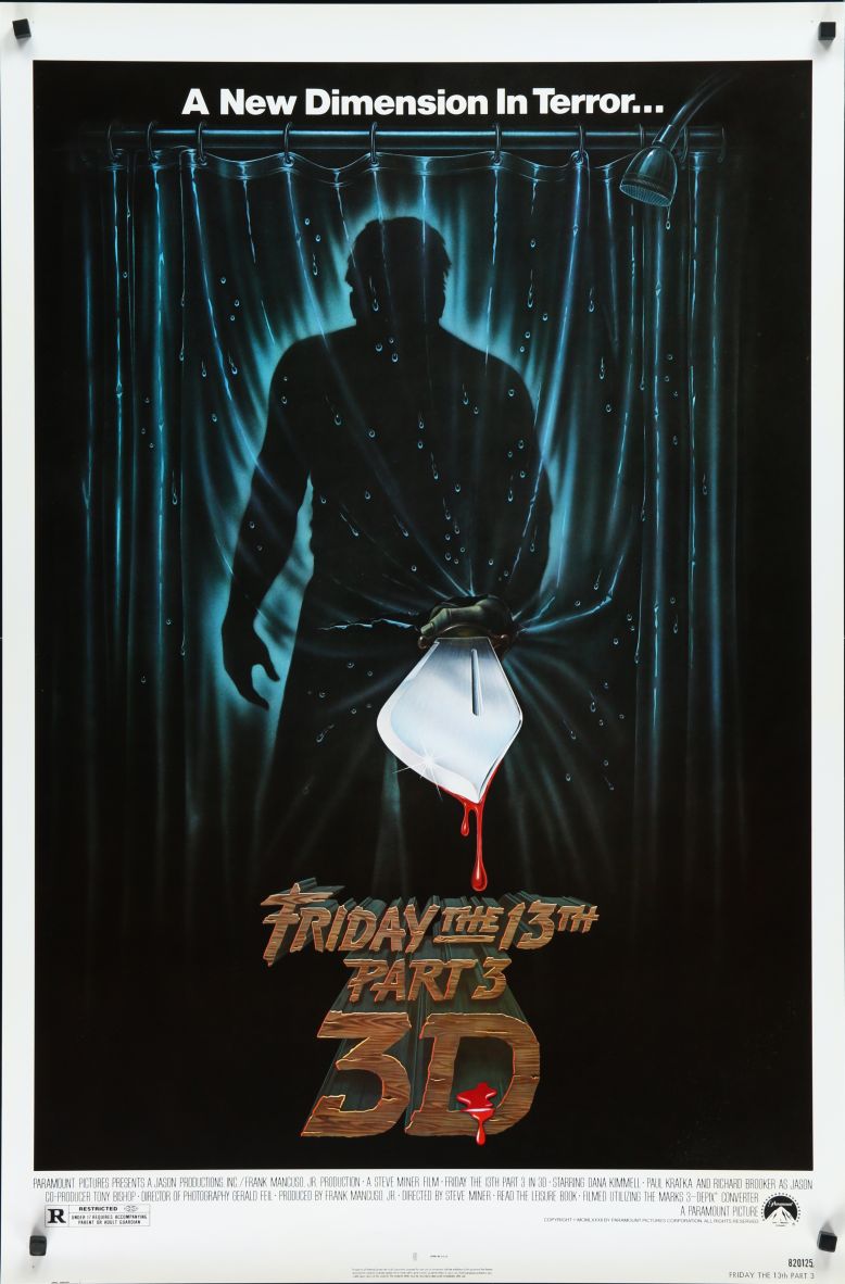 Friday the 13th Part III (1982) original theatrical movie poster - Final