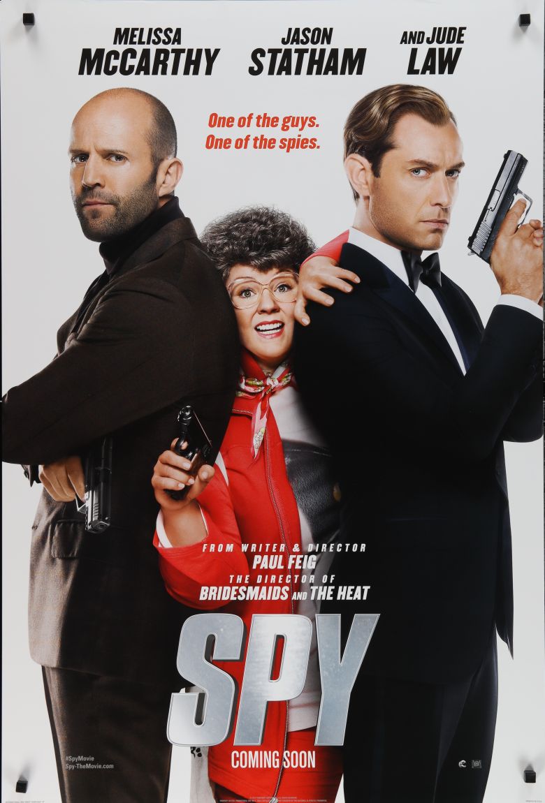 Spy (2015) original theatrical movie poster - International Advance