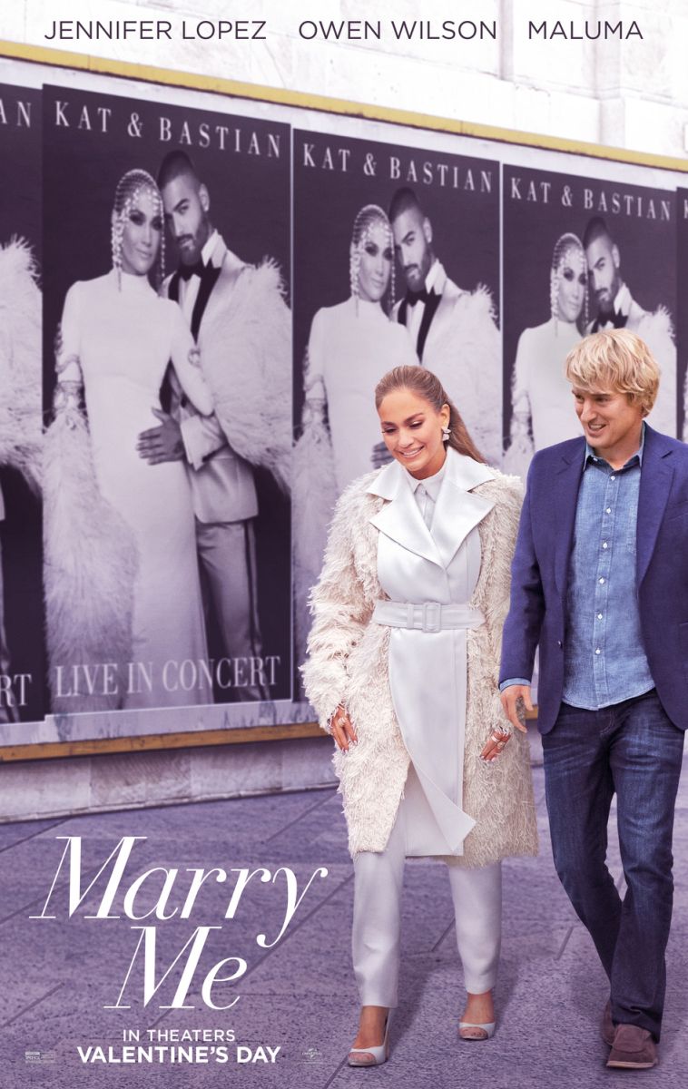 Marry Me (2022) original theatrical movie poster - Final