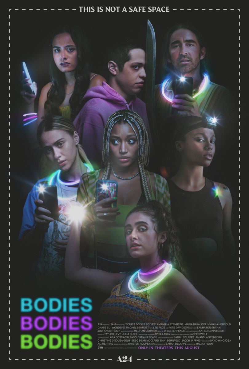Bodies Bodies Bodies (2022) original theatrical movie poster - Final