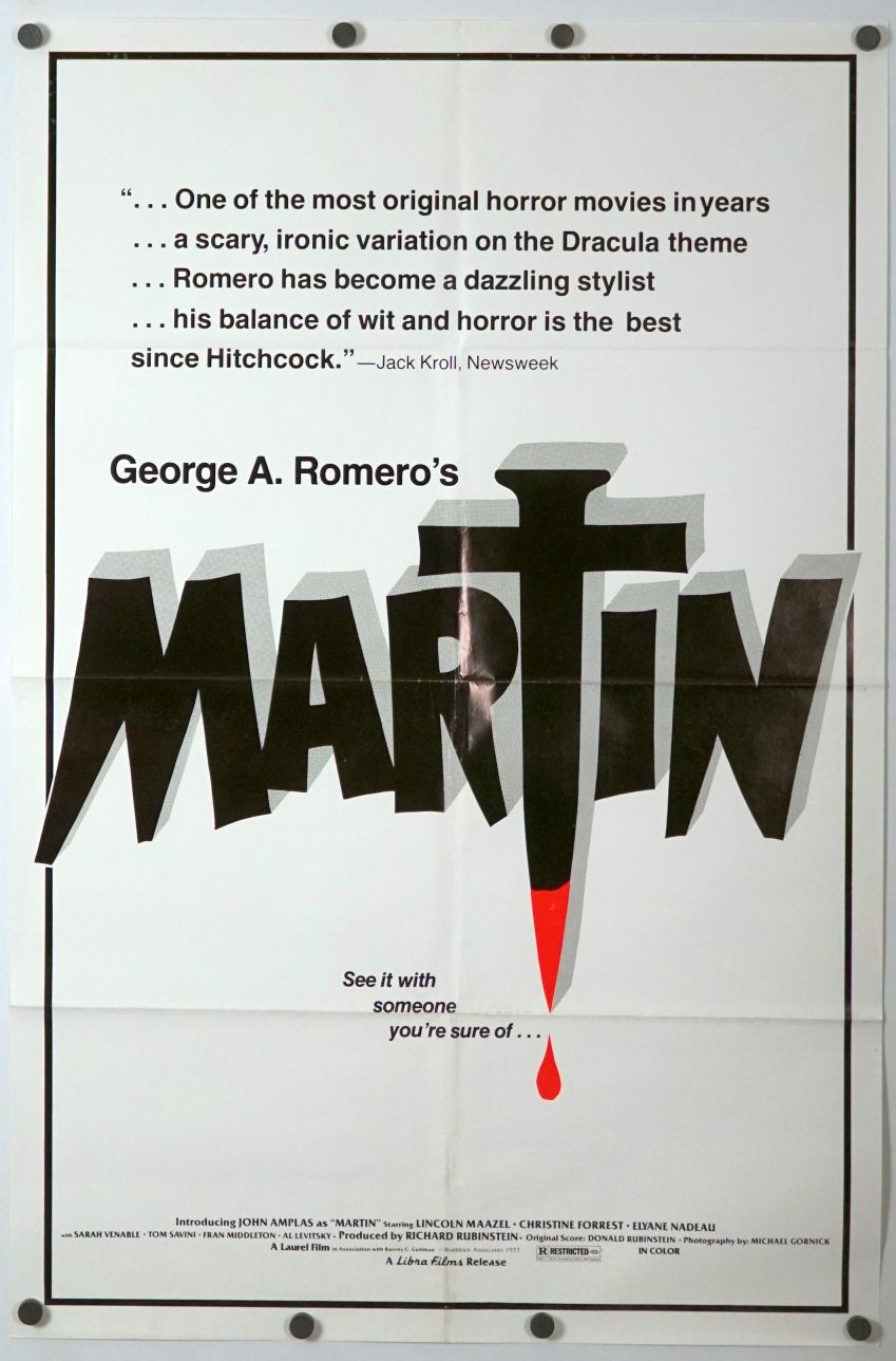 Martin (1977) original theatrical movie poster - Final
