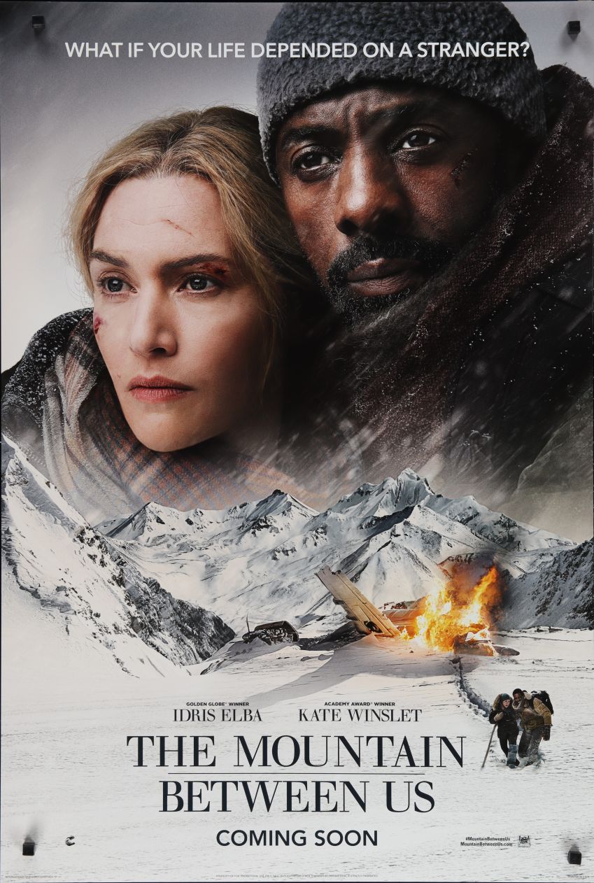 The Mountain Between Us (2017) original theatrical movie poster - International Advance