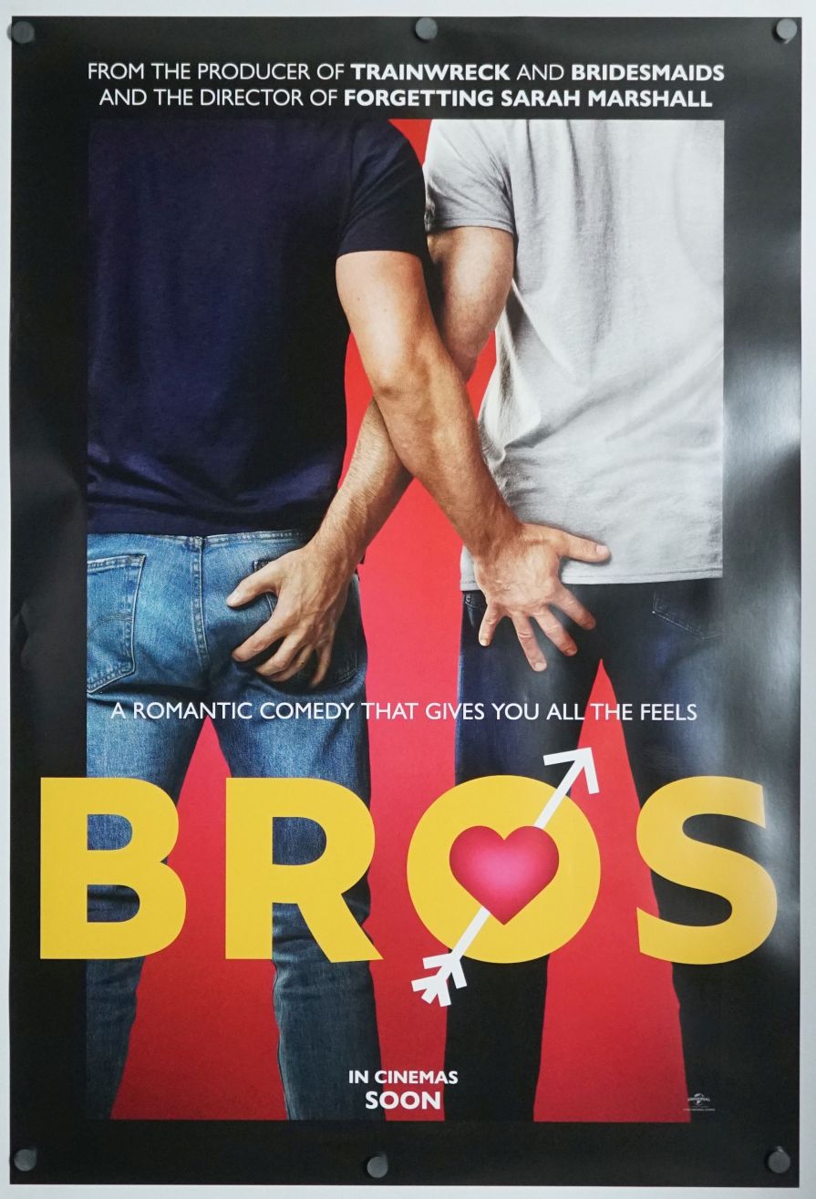 Bros (2022) original theatrical movie poster - International Advance