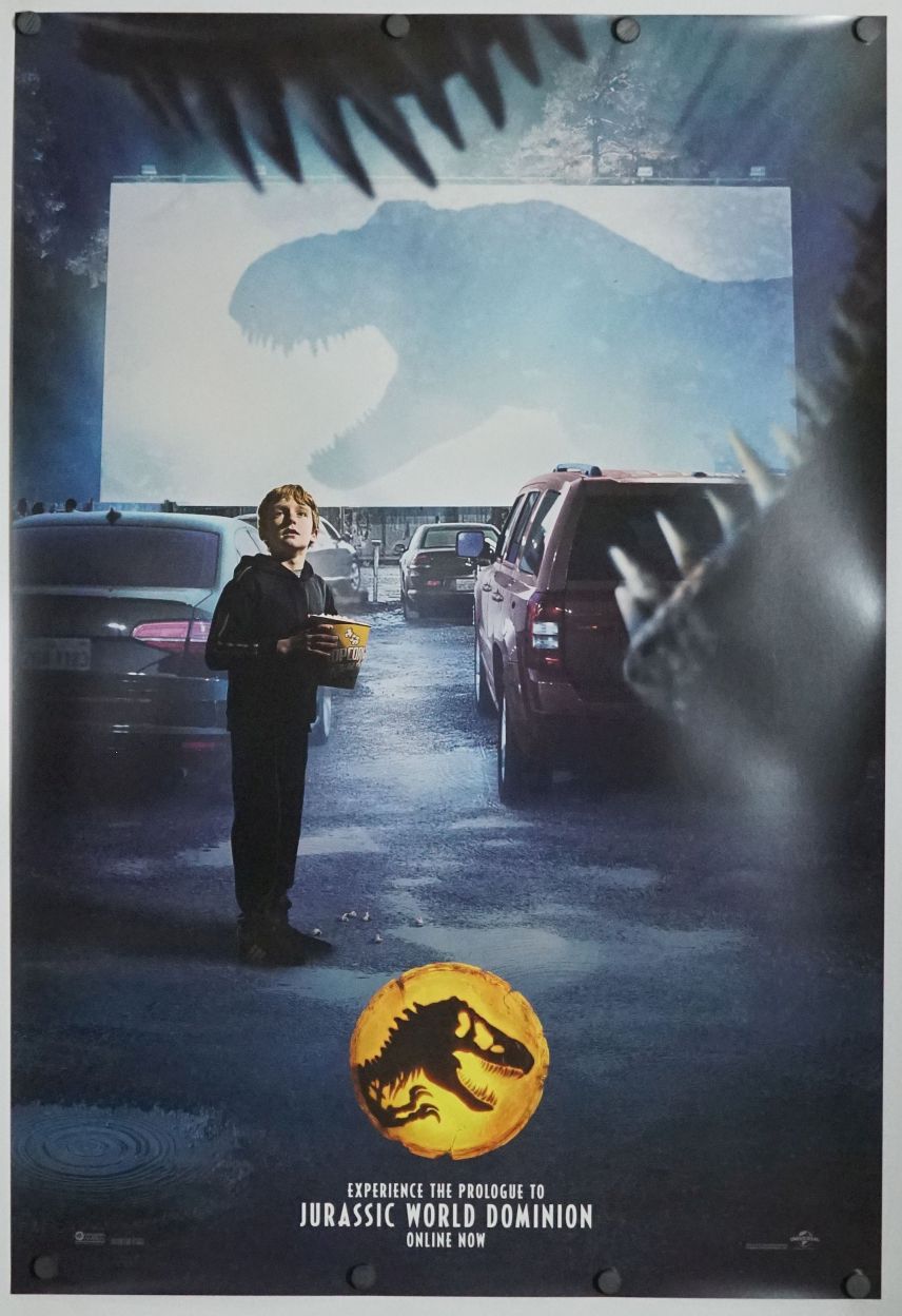 Jurassic World: Dominion (2022) original theatrical movie poster - International Style E