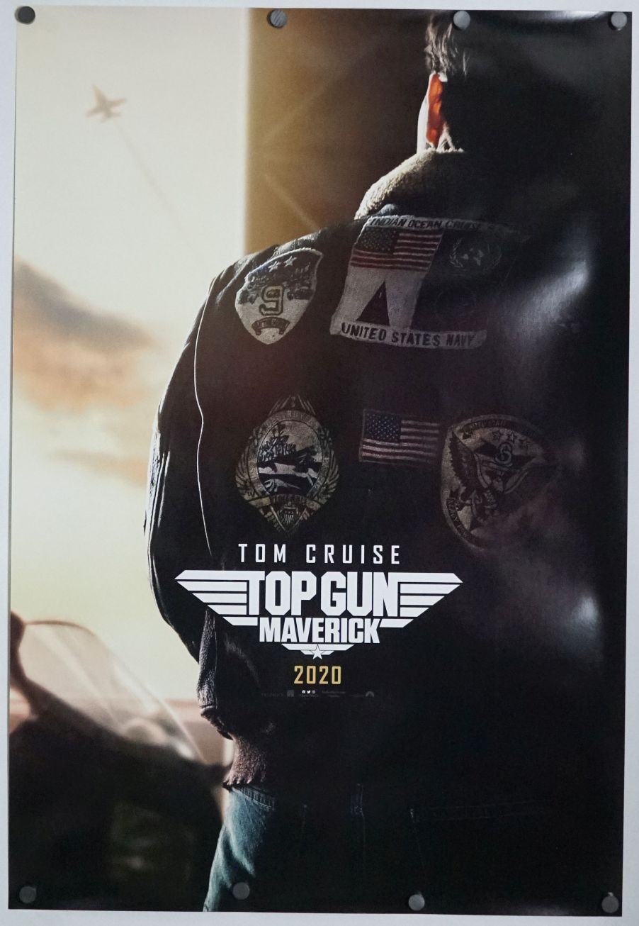 Top Gun: Maverick (2022) original theatrical movie poster - Advance Style A