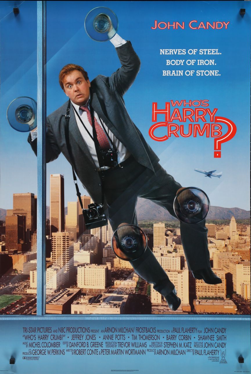 Who's Harry Crumb? (1989) original theatrical movie poster - Final