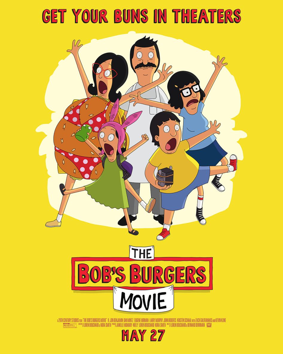 The Bob's Burgers Movie (2022) original theatrical movie poster - Final