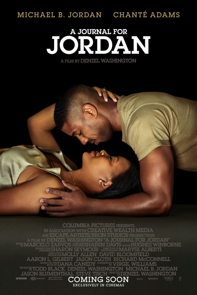 A Journal for Jordan (2021) original theatrical movie poster - Final