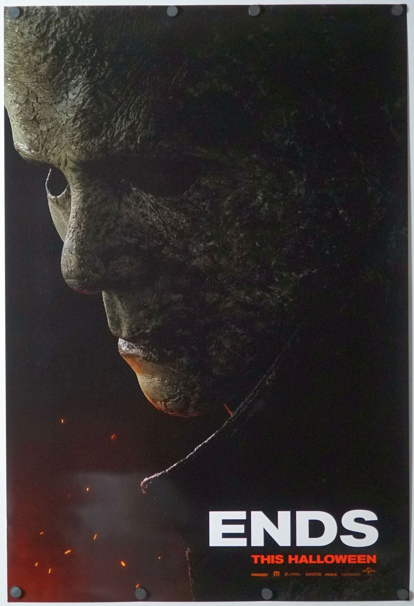 Halloween Ends (2022) original theatrical movie poster - Advance