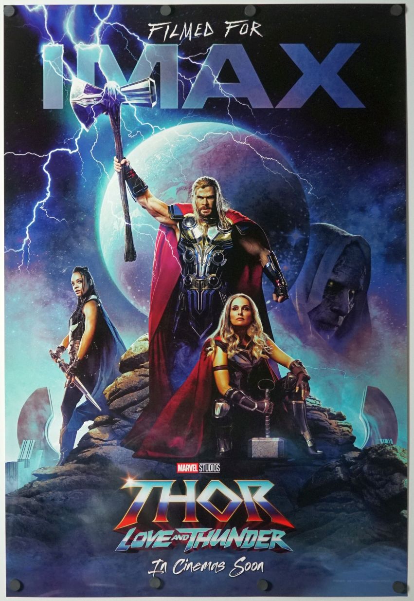 Thor: Love and Thunder (2022) original theatrical movie poster - International IMAX