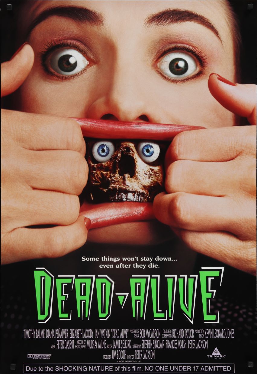 Dead Alive (1993) original theatrical movie poster - Final