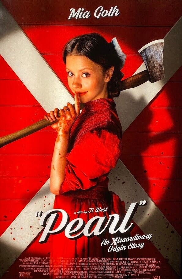 Pearl (2022) original theatrical movie poster - Final