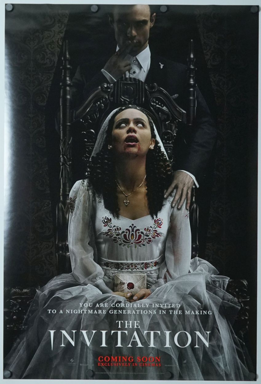 The Invitation (2022) original theatrical movie poster - Final