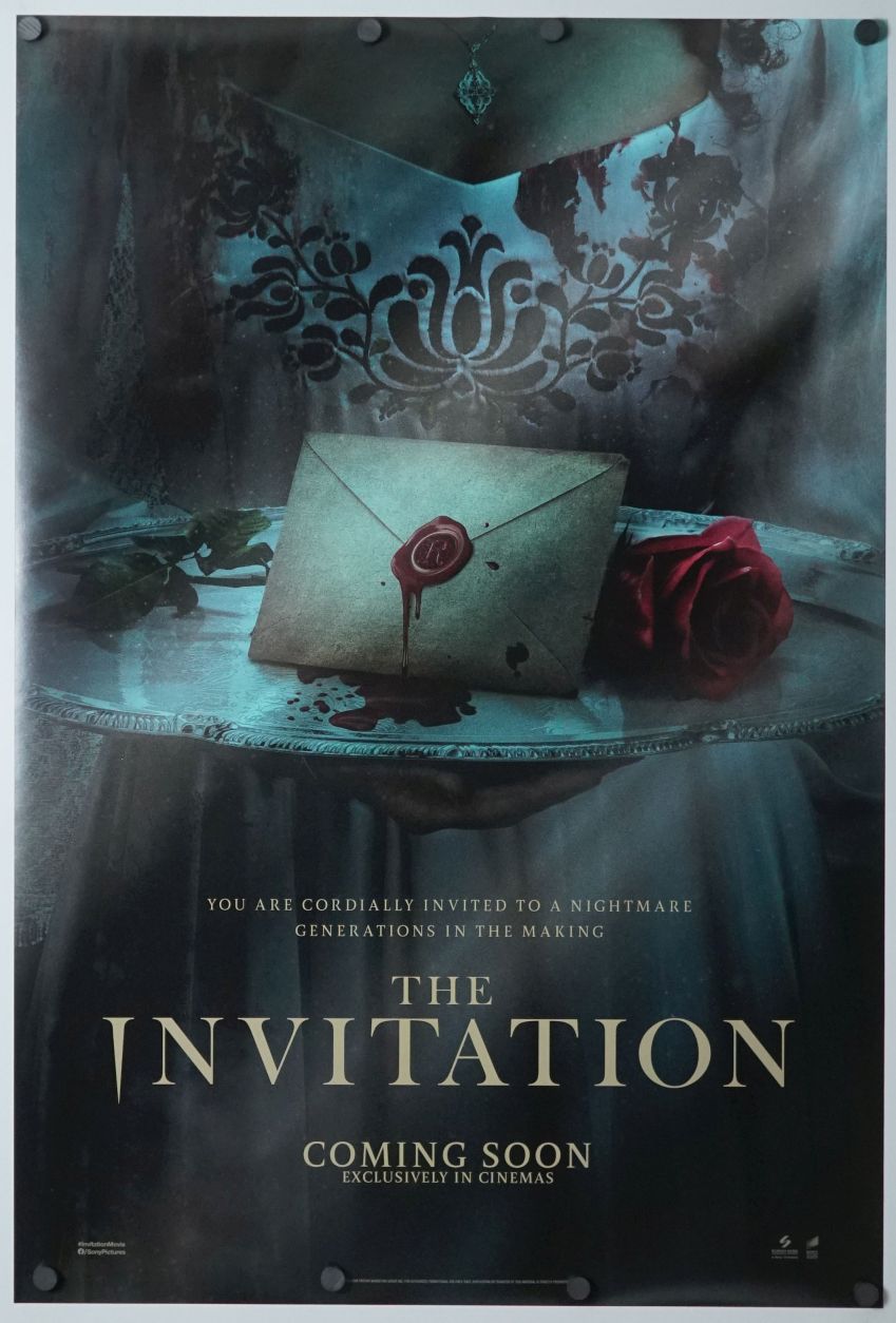 The Invitation (2022) original theatrical movie poster - Advance