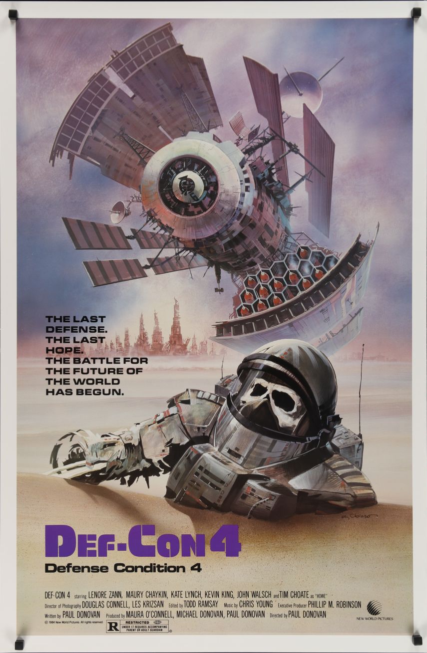 DEFCON-4 (1985) original theatrical movie poster - Final