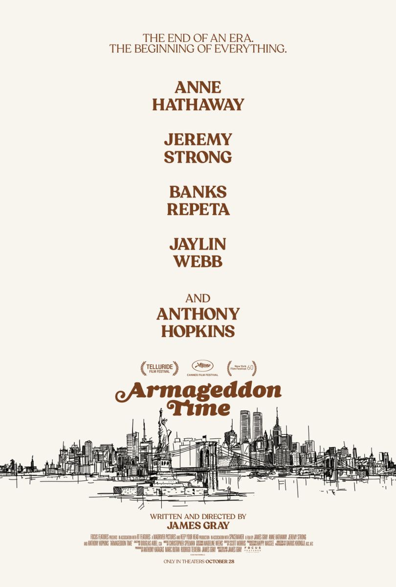 Armageddon Time (2022) original theatrical movie poster - Final