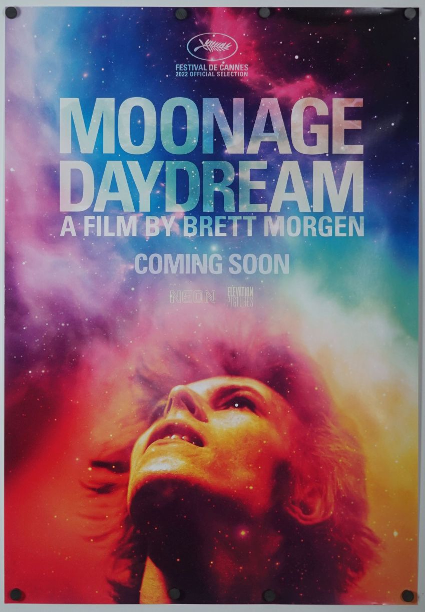 Moonage Daydream (2022) original theatrical movie poster - Final