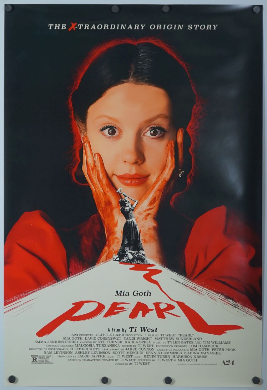 Pearl (2022) original theatrical movie poster - Style B