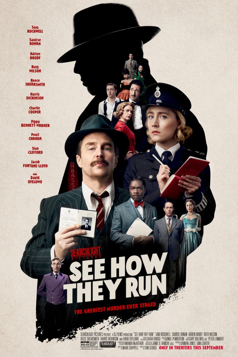 See How They Run (2022) original theatrical movie poster - Final