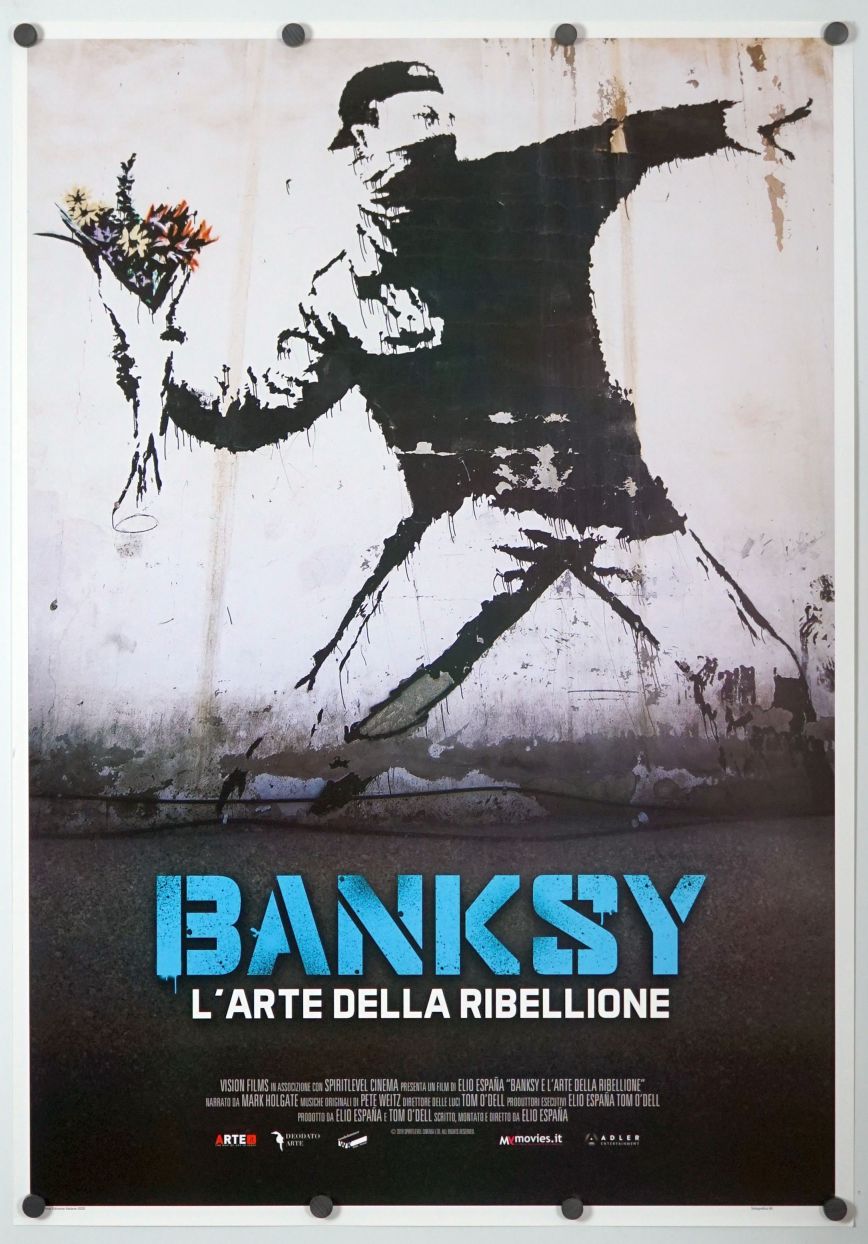 Banksy and the Rise of Outlaw Art (2020) original theatrical movie poster - Final