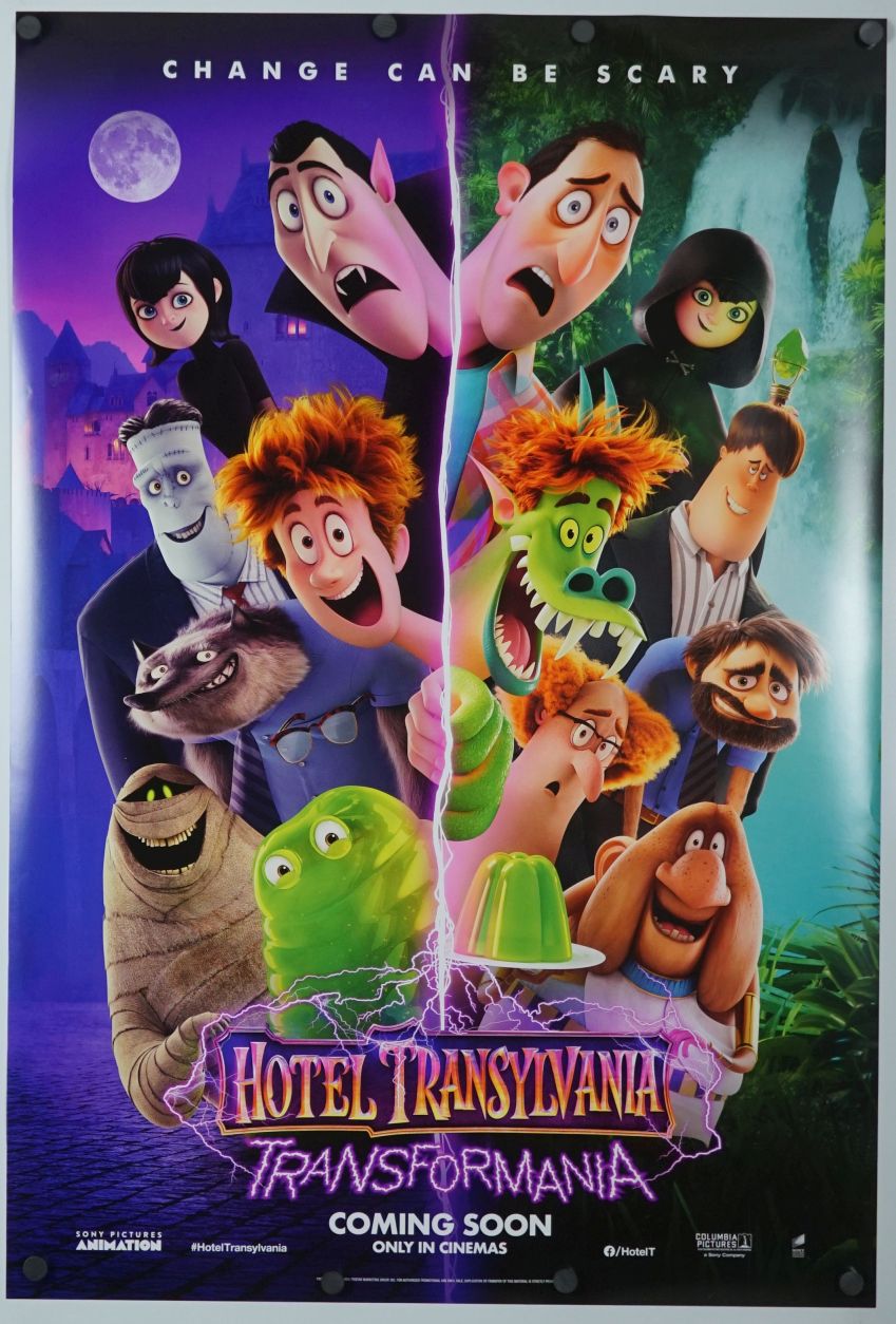 Hotel Transylvania 4: Transformania (2022) original theatrical movie poster - International Advance